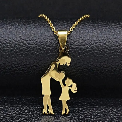 Caring mother necklace