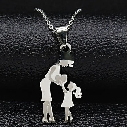 Caring mother necklace